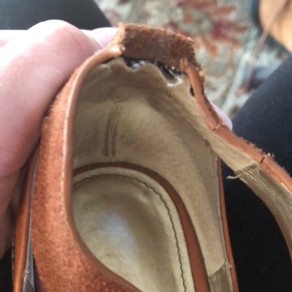 Reaction by Kenneth Cole lace up chunky heel. Size 7 1/2M - Picture 10 of 11